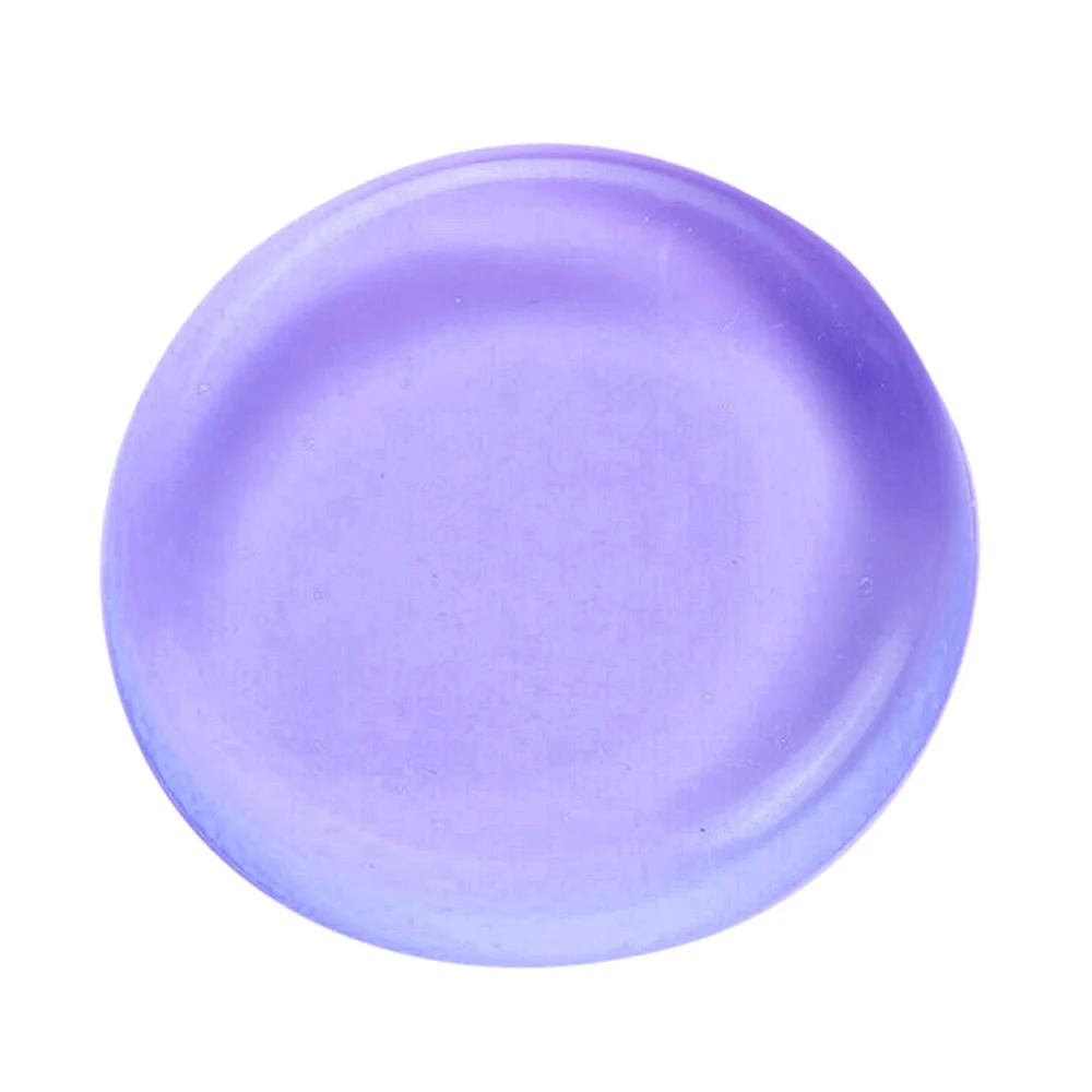Round Purple MOONBIFFY, новинка, горячая Распродажа, силиконовый спонж-блендер, силиконовый спонж для макияжа, спонж для жидкого тонального крема BB - Цвет: Round Purple