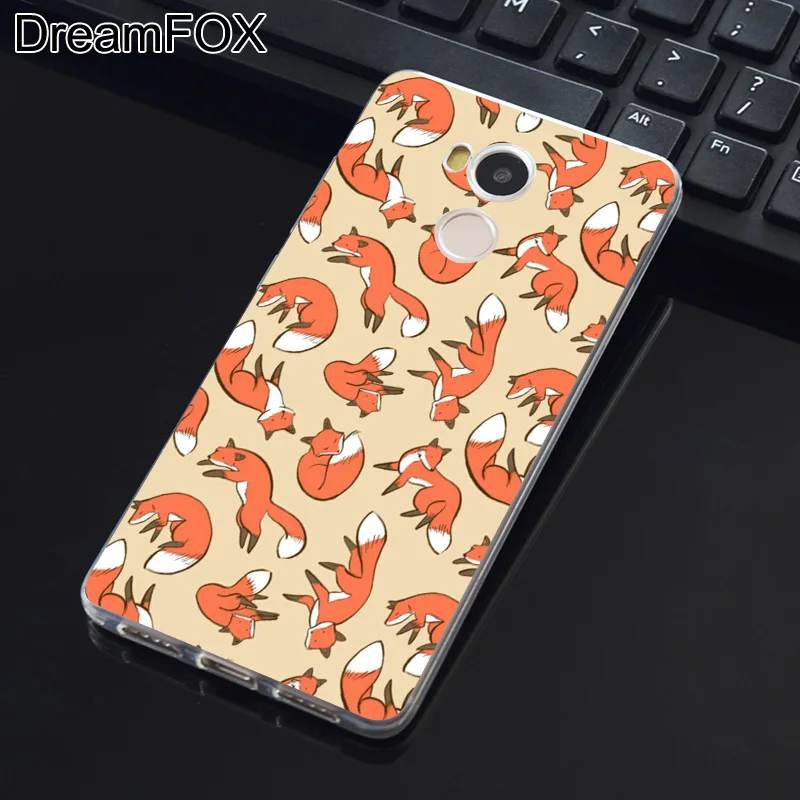 DREAMFOX K096 Fox Koala Design Soft TPU Silicone Case Cover For Xiaomi Redmi Note 3 4 5 Plus 3S 4A 4X 5A Pro Global |