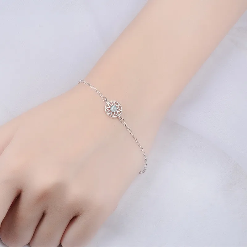 

Top Quality Silver Plated Bracelets For Women Jewelry Charm Girl Gold Bracelets Girl Engagement Party Accessories Lady