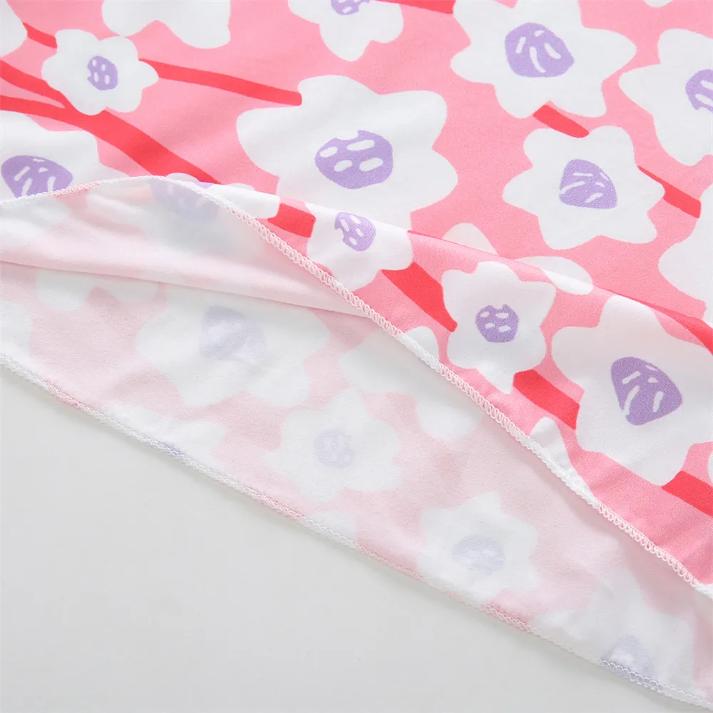 Летнее платье для девочек детские платья без рукавов с подтяжками От 1 до 6 лет