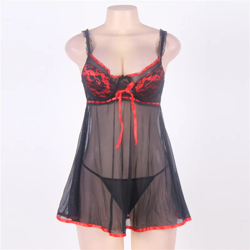 Comeondear Женское ночное платье K7922 размера плюс Nuisette эротическое розовое платье пижамы Горячая Распродажа 6XL Большие размеры ночные рубашки