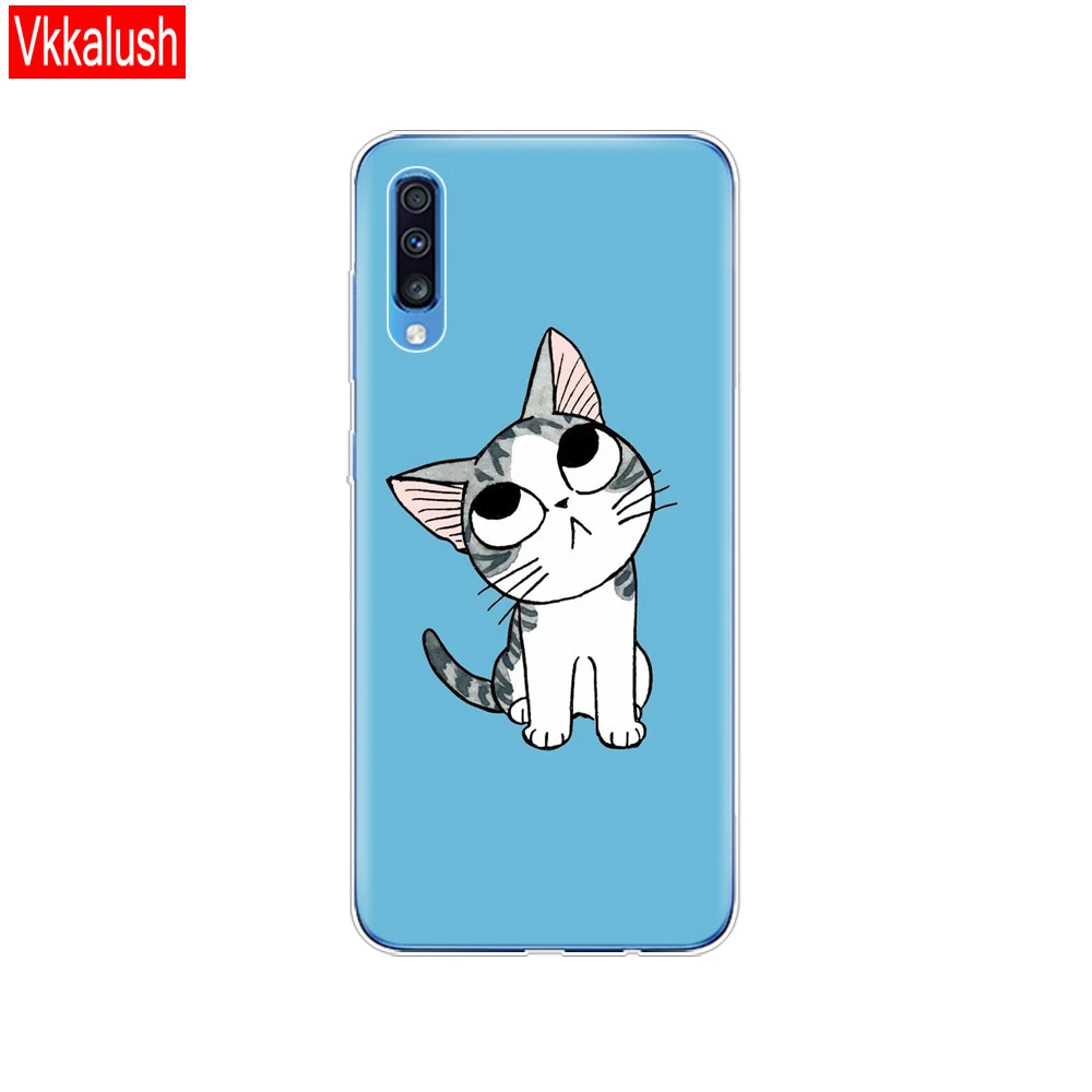 11046 Для samsung A70 чехол Мягкий ТПУ задняя крышка для телефона samsung Galaxy A70 силиконовый чехол s Coque Capa A 70 A705 A705F бампер - Цвет: 11046