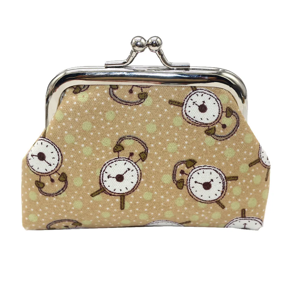 Женский кошелек в горошек сумочка для монет мелочи женщин известный бренд