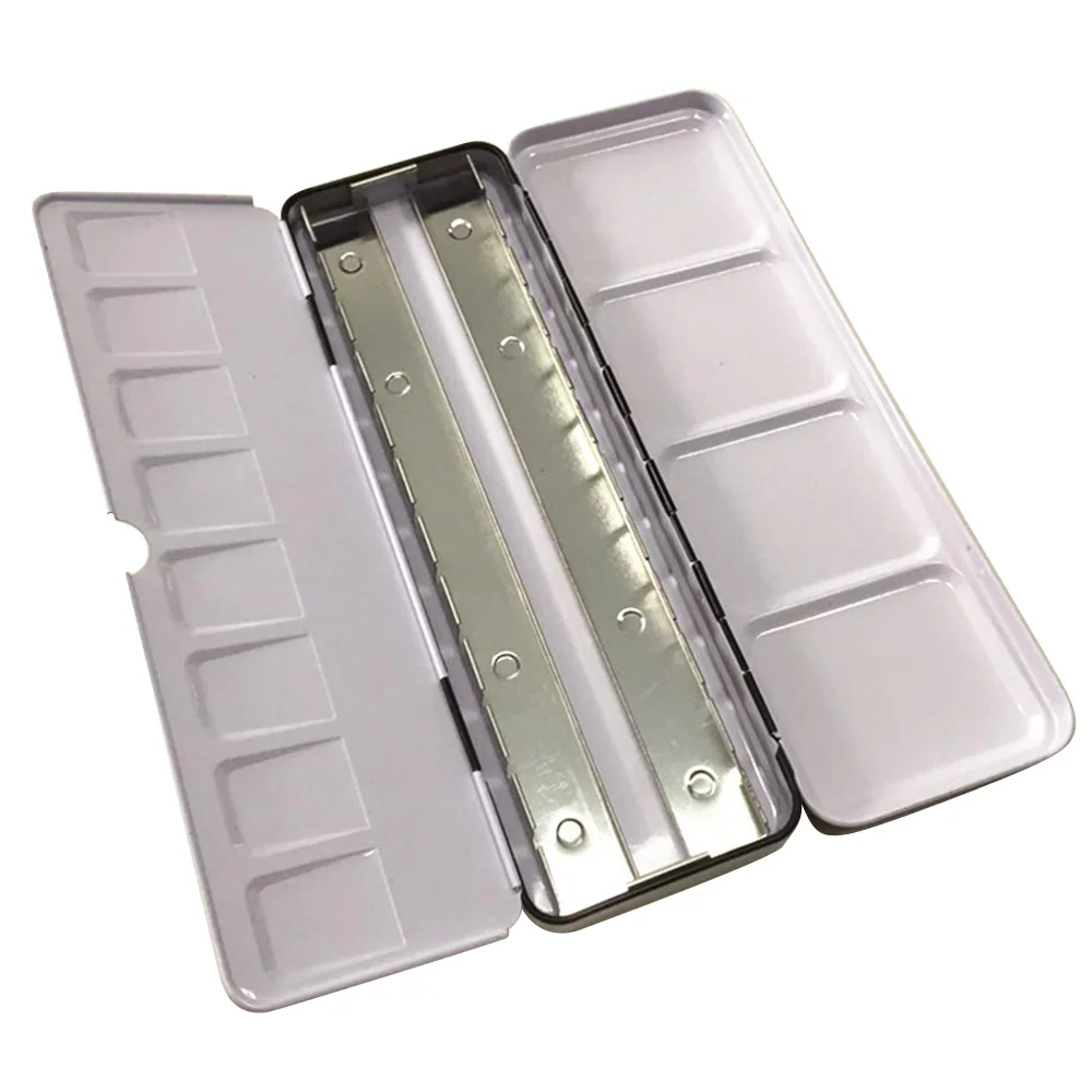 Behogar Пустые твердые акварельные Коробка Чехол олова для детей возрастом от 12/24/48