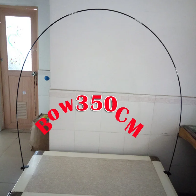 DIY Наружная палатка/Шар АРКА/детская игровая комната палки 350 см бант 50 см* n шт/комплект* 2 набор палочки диаметр 7-9 мм вечерние принадлежности