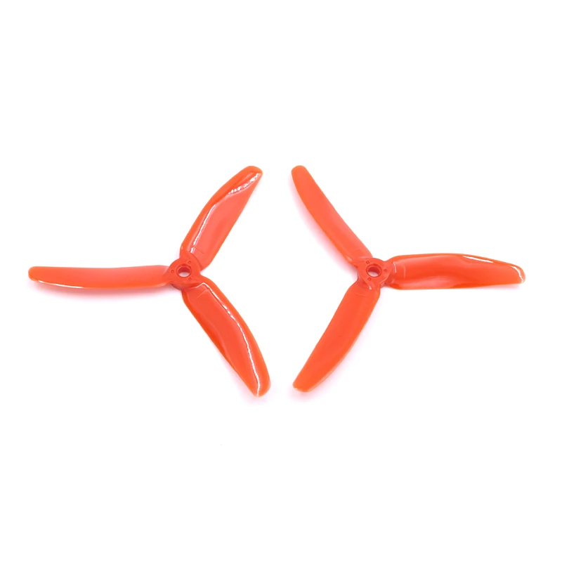 10 пар пропеллеров Prop 5 &quot5040 3 лезвия 5x4x3 CW CCW многоцветный для RC DIY QAV250 250 гоночный