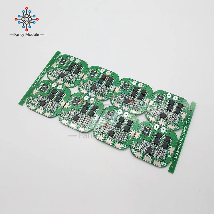 4S 14,8 в/16,8 в 20A пиковая литий-ионная BMS PCM плата защиты батареи BMS PCM для литиевых LicoO2 Limn2O4 18650 LI модуль батареи