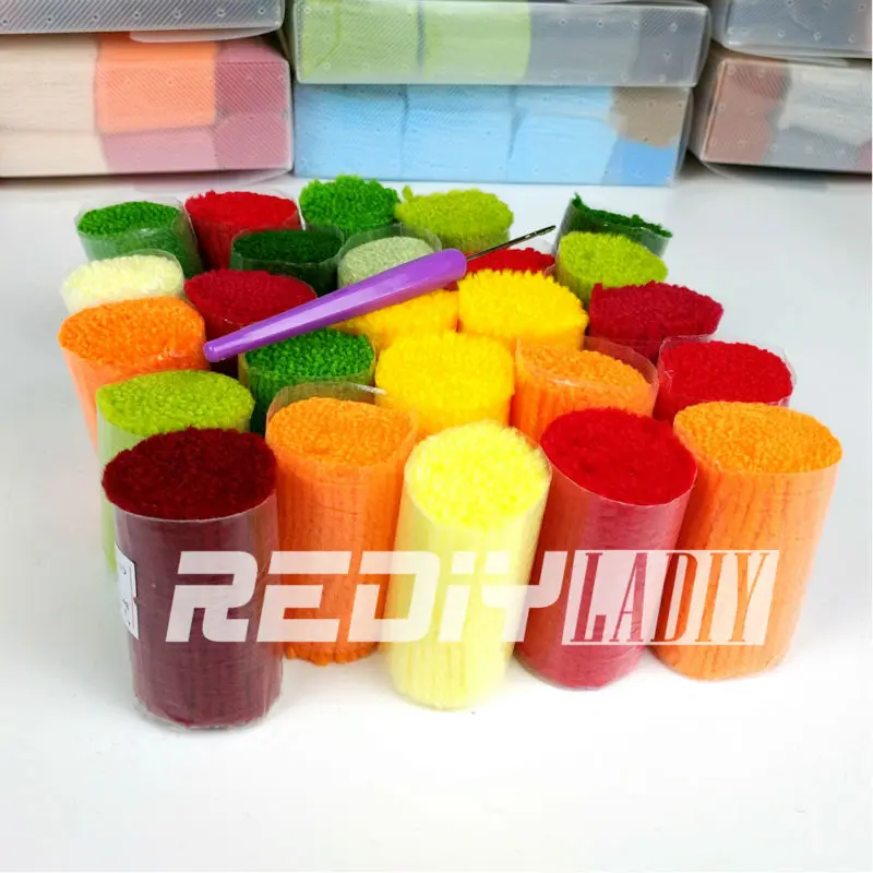 REDIY LADIY Набор подушек с крючком на защелке для вышивки пряжи предпечатный Цвет