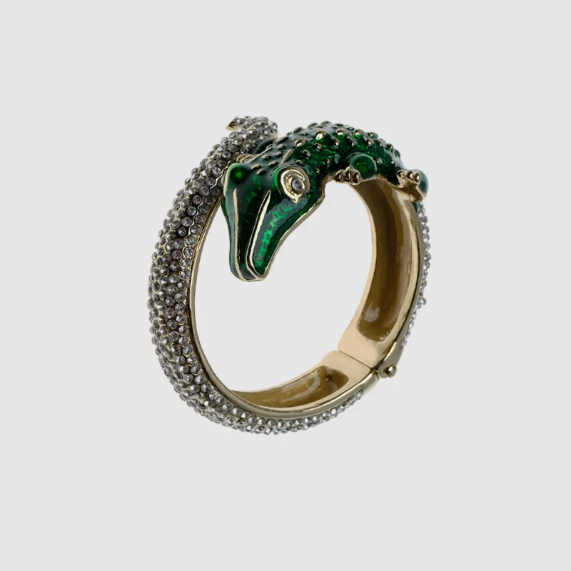 Уникальные браслеты Amorita boutique в виде зеленой ящерицы|bangle brand|bangle designerbangles fashion |