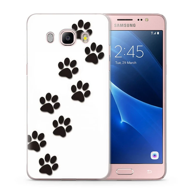 For Funda Samsung Galaxy J7 2016 Case J710 J710F Phone Cases TPU Silicon Printing Drawing Cover W011 |