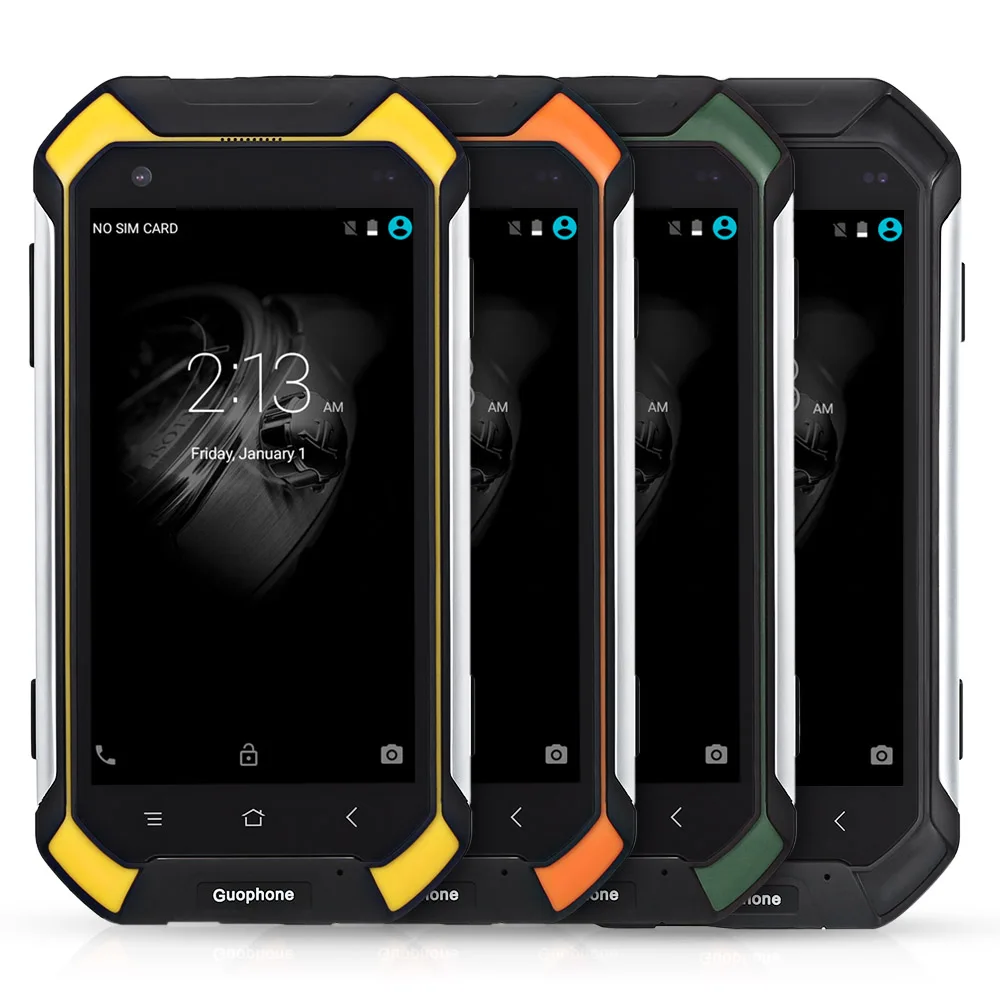 Guophone V19 IP68 Водонепроницаемый смартфон 3G 4 5 'ƎMP Android 1 пыли ударопрочность MTK6580