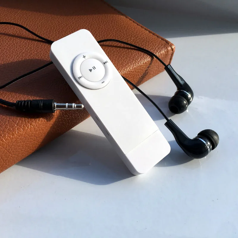 Белый Горячая Модная Портативная полоса Спорт Звук Музыка Медиа мини MP3 плеер Поддержка Micro TF карта емкость опционально M309 - Цвет: Белый