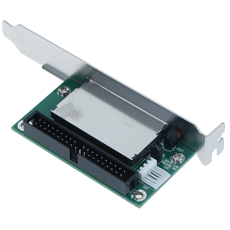 40 контактный CF Compact Flash Card to 3 5 IDE конвертер PCI кронштейн задняя панель|Компьютерные