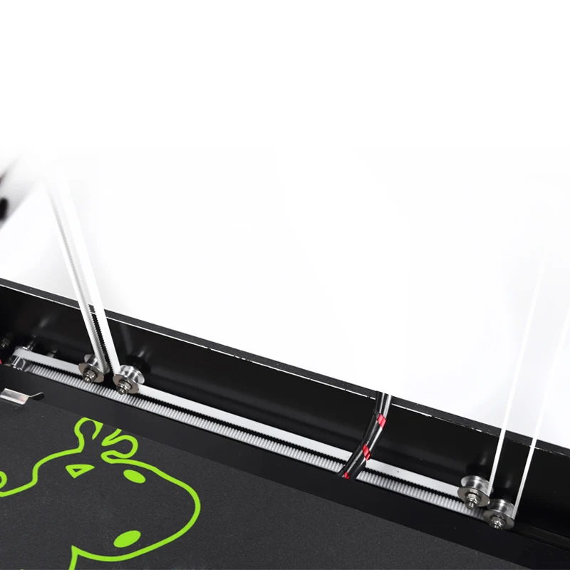 Core XY Восток 3D Gecko Структура DIY Kit с Тепло Кровать большой размер печати клон Titan