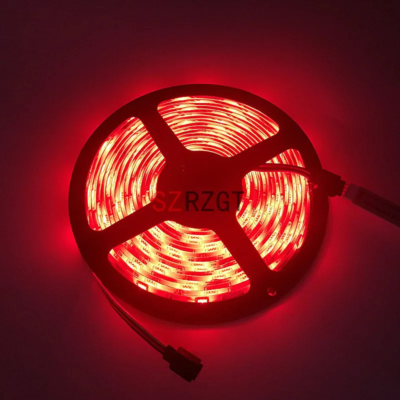 Светодиодная лента 5 м 30 светодиодный s/M 5050 Водонепроницаемый 12 в RGB светильник