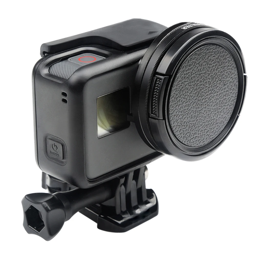 Съемка для Gopro УФ фильтр 52 мм с фильтром крышка объектива Hero 7 5 6 Black Edition камера Go Pro
