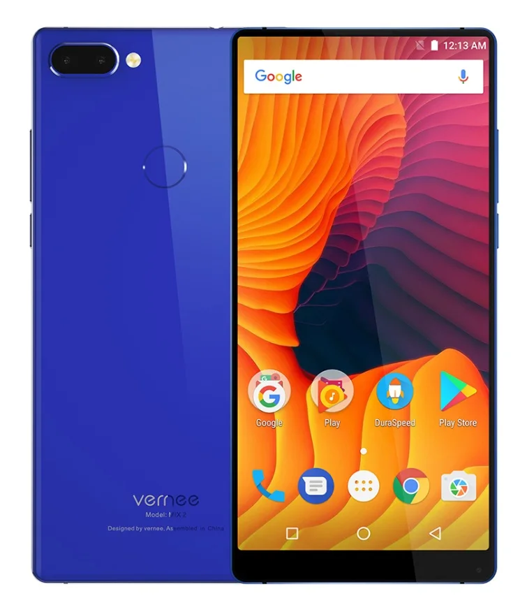 6," Vernee MIX 2 6GB+64GB 18:9 мобильный телефон FHD+ 2160*1080 пикселей восьмиядерный отпечаток пальца 13MP+ 5MP/8MP камера 4200 мАч смартфон - Цвет: 6GM RAM 64GB ROM