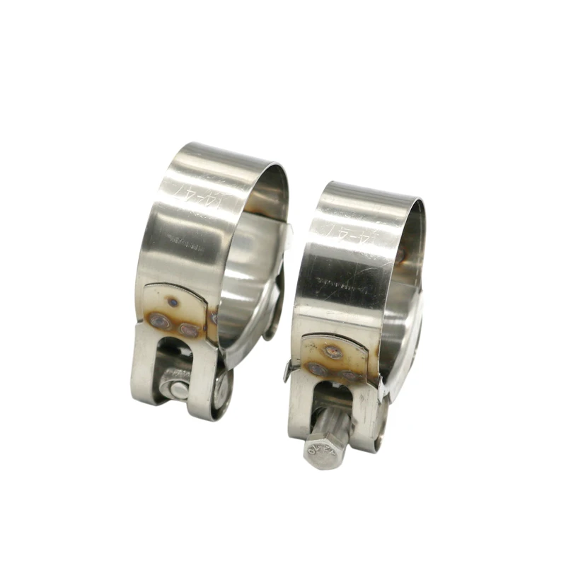 Универсальный мотоциклетный глушитель MoFlyeer без шнуровки зажим из нержавеющей