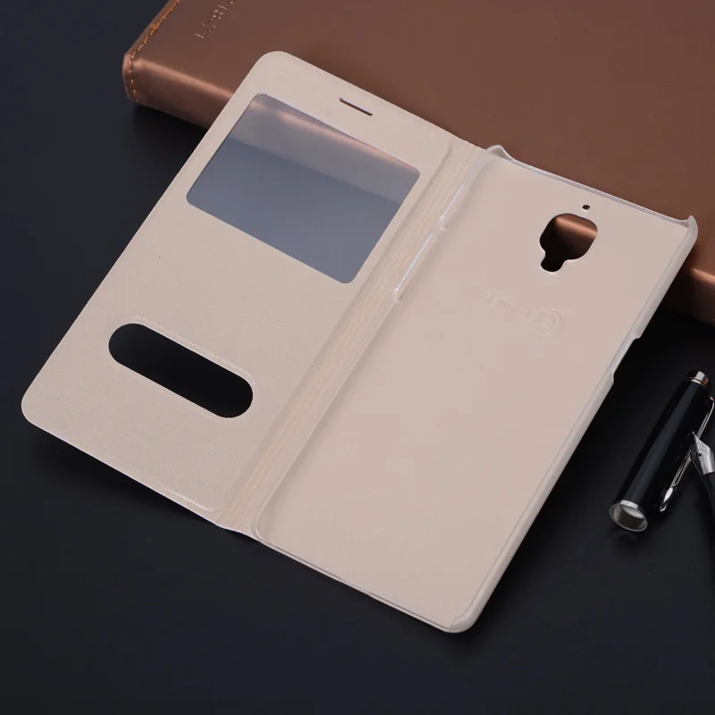 С Откидывающейся Крышкой и окошком кожаный чехол для One Plus 3 три Oneplus T Plus3 Plus3T Oneplus3