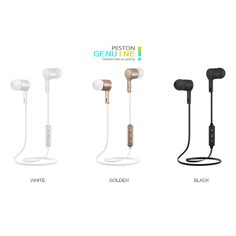 Bluetooth Спорт Бег Наушники-вкладыши Портативный HIFI музыке стерео гарнитура