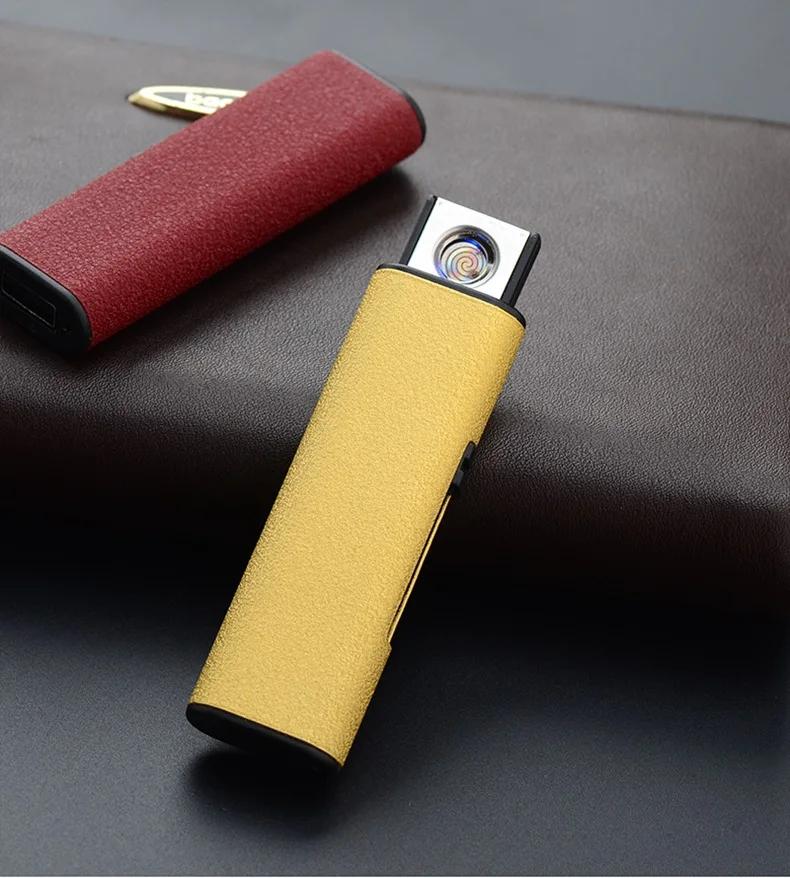 Креативный маленький USB светильник er ветрозащитный светильник er беспламенный Электрический светильник для электронной зарядки металлический светильник с usb-портом