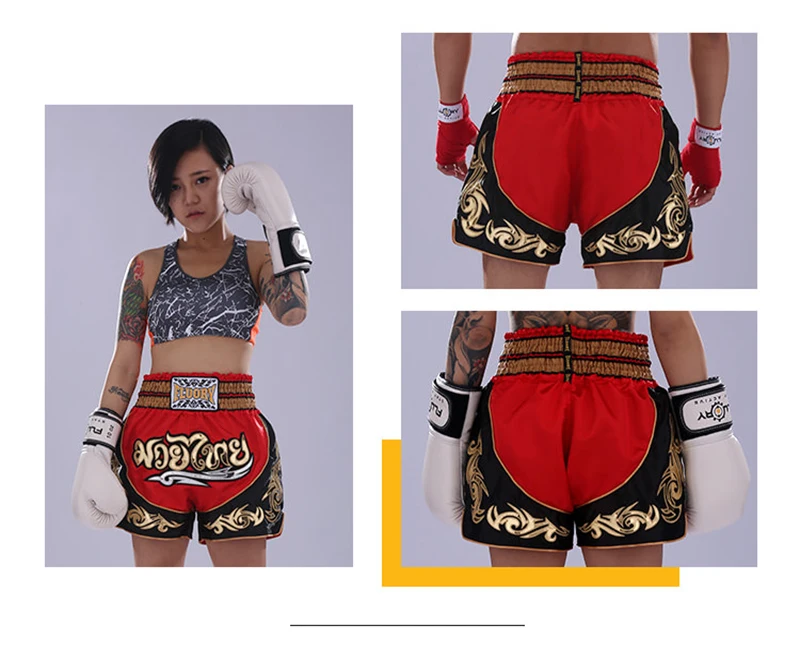 Специально и боксерские шорты Muay Thai Kick/MMA pantsTraining спортивные трусы