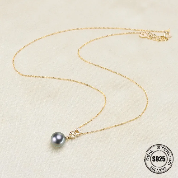 Necklace Pendant Findings S925 Sterling Silver Chain Settings Jewelry Parts Fittings Making Charm Accessories | Украшения и