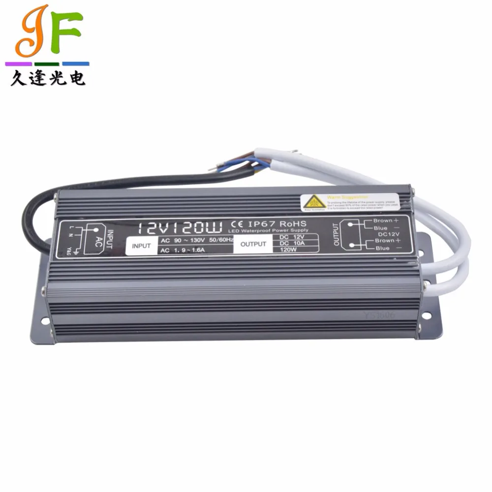 Водонепроницаемый трансформатор питания для светодиодного драйвера 90 ~ 130 В