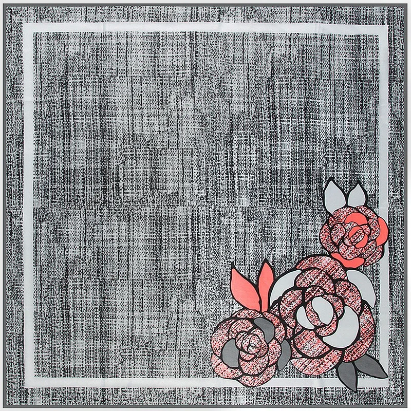 Женский квадратный шарф из натурального шелка 130 см х см|silk square scarf|square scarfshawl scarf |