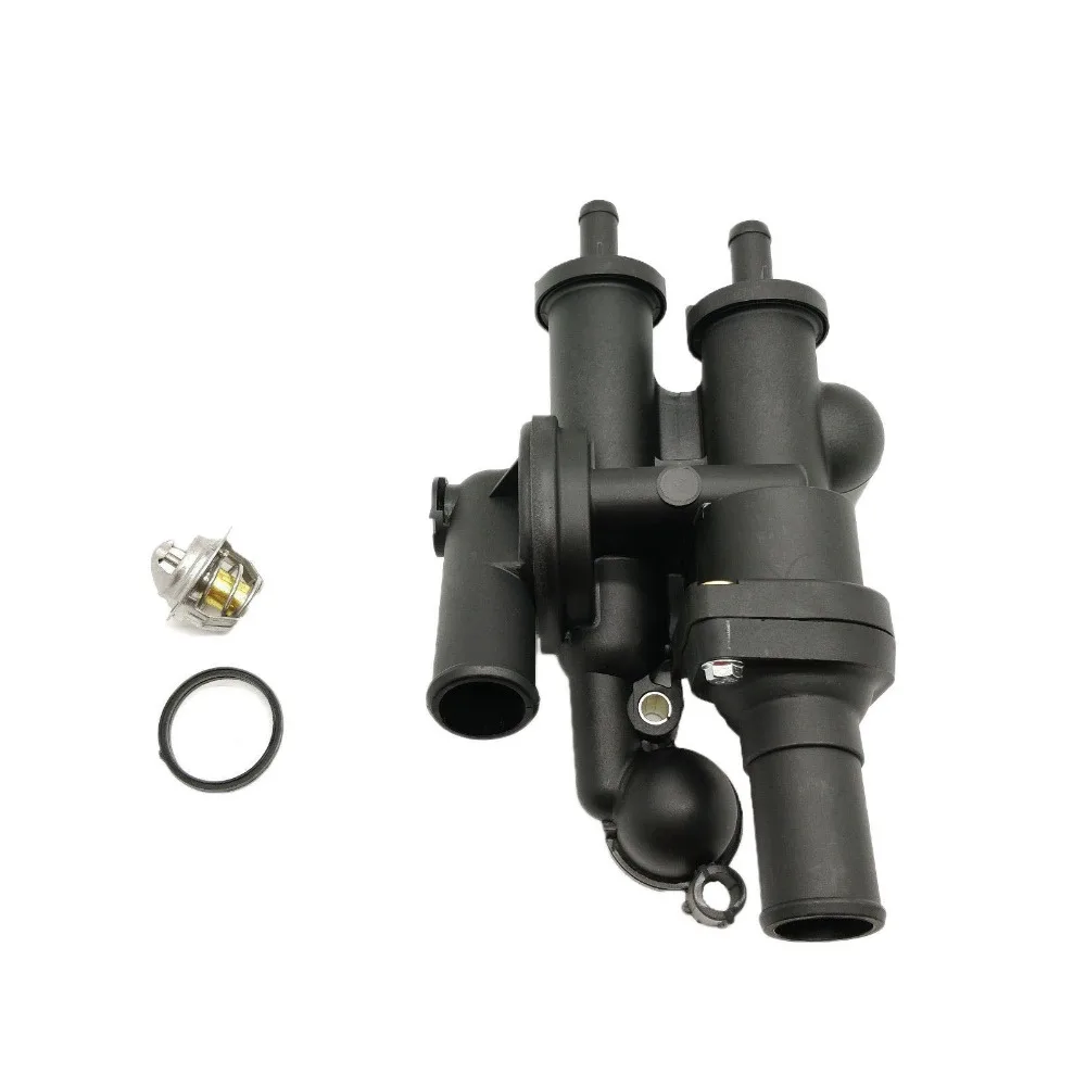 Водяной выход + корпус термостата для Chrysler Sebring Dodge Avenger Caliber Journey Jeep Compass (MK49)