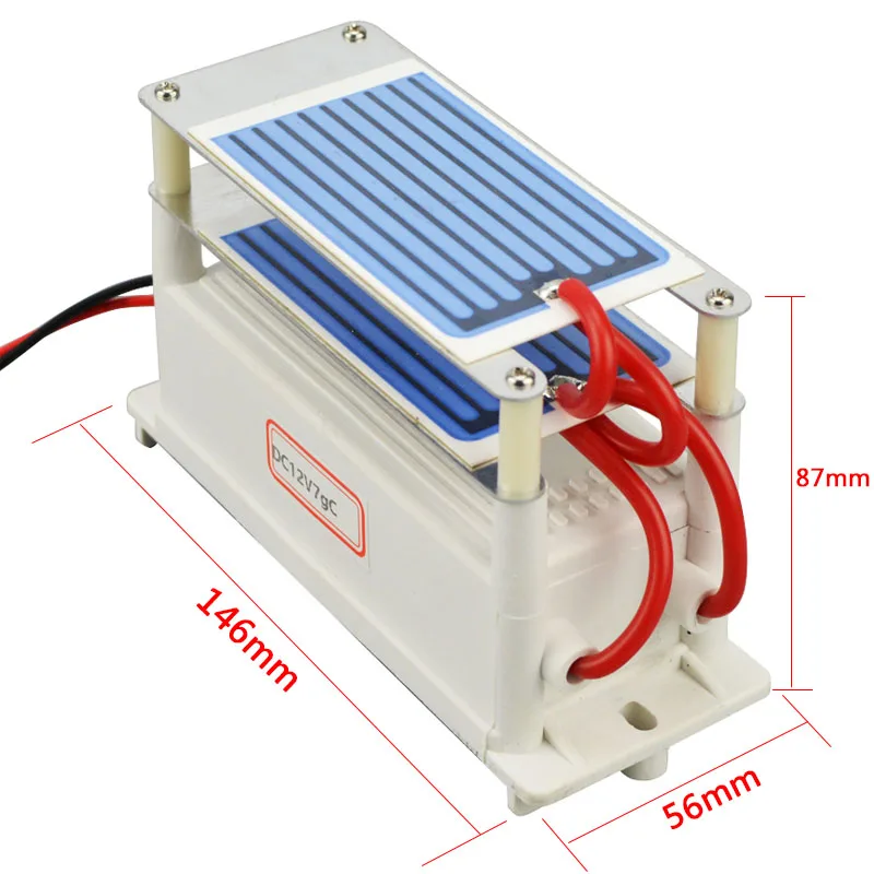 Горячая Распродажа генератор озона 12v 7g автомобильный озонатор очиститель