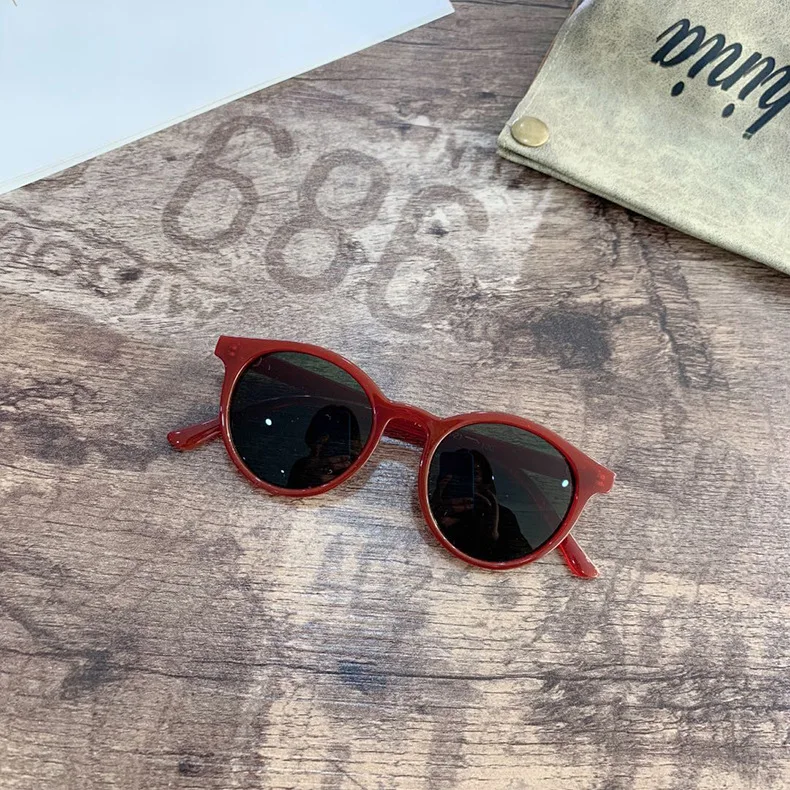 MYT_0116 Kids Sunglasses Boys And Girls Retro Children Sunglasses Round Sun Glasses Vintage Baby Oculos Retro Eyewear