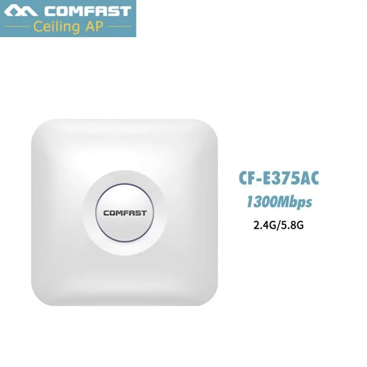 COMFAST беспроводной Ap 1300 Мбит/с потолочный AP 802.11AC двухдиапазонный 2,4G+ 5G Wi-Fi роутер Крытый AP для большой площади wifi покрытие точка доступа
