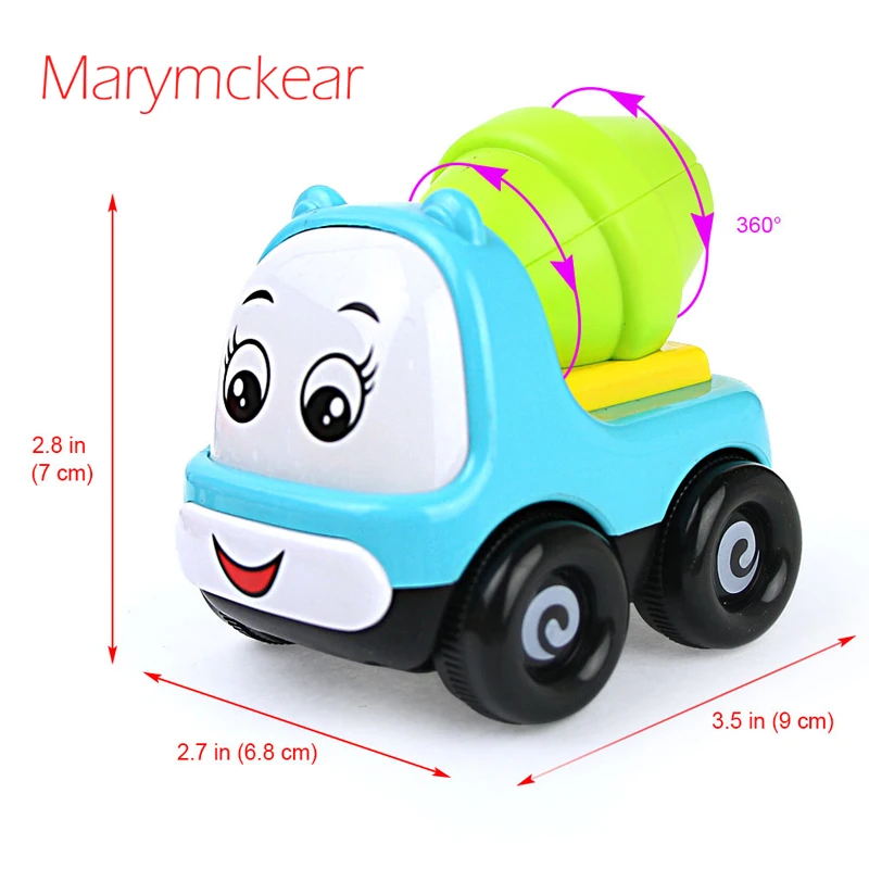 1 шт. милая мультяшная игрушка игрушечный автомобиль для мальчиков детский