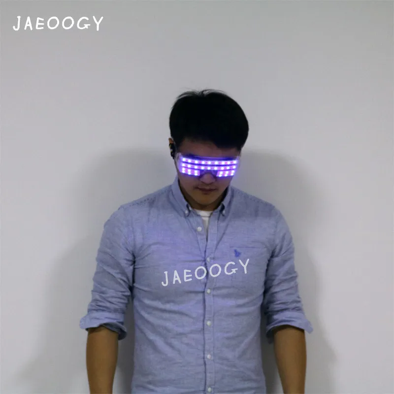 Бесплатная доставка креативные СВЕТОДИОДНЫЕ светящиеся лазерные очки