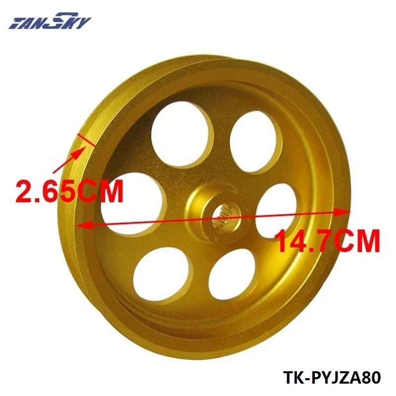 Легкий шкив коленвала для 93 97 TOYOTA SUPRA JZA80 2jzgteunderdrive TK PYJZA80|lightweight crank pulley|crank pulleylightweight