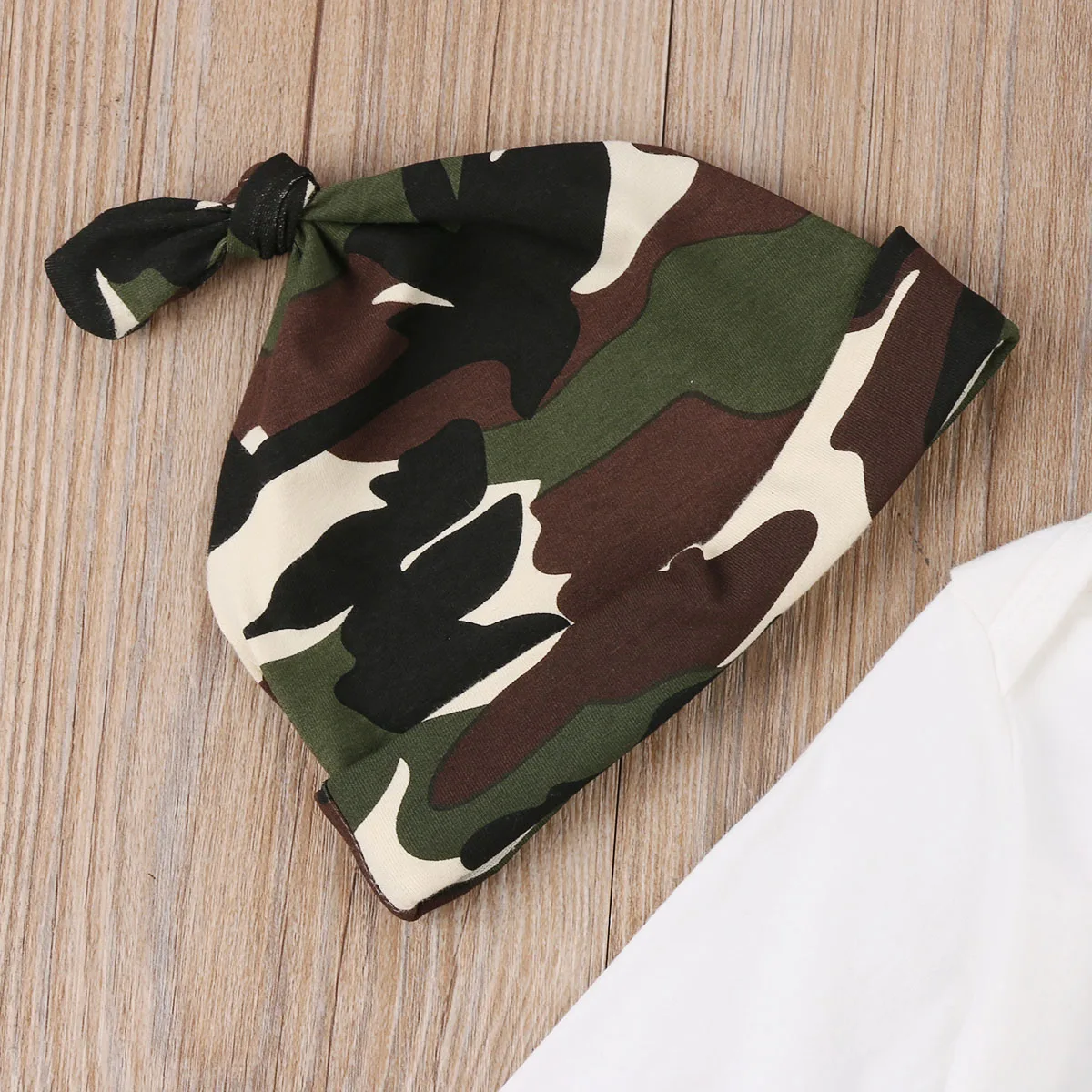 3Pcs Newborn Baby Boy Clothes Set Long Sleeve Litlle Brother Tops Bodysuit Camo Pants Hat Bebes Boys Outfits |