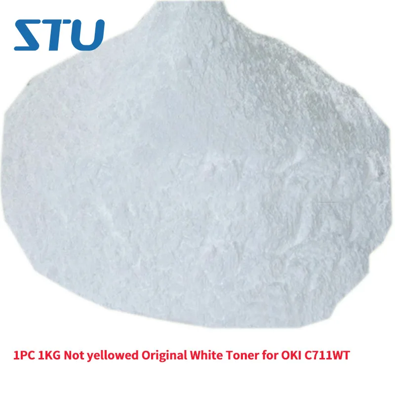 

Оригинальный белый Тонер для OKI C711WT, 1 шт., 1 кг, не пожелтевший
