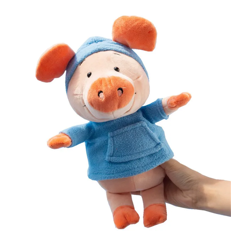 1 шт. 30 см немецкий NICI pig плюшевая игрушка WIBBLY 7 стильная одежда рубашка в полоску