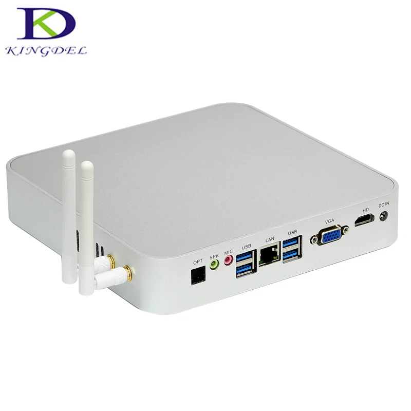 Мини ПК 4 ядра 6 Вт без вентилятора Windows 10 8 ГБ ОЗУ 256 SSD|mini pc windows10|fanless mini pcmini |
