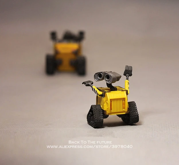 Disney Robot EVE 6 10 см мини кукла из ПВХ модель осанки коллекция аниме фигурки игрушки