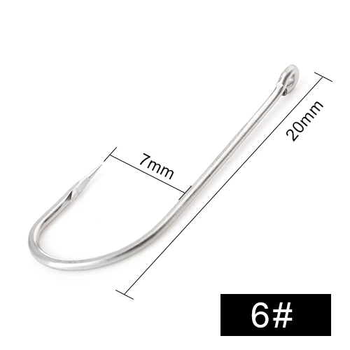 Высокая Крючки из углеродистой стали 401SS 1 пакет ручной бронзовых морских рыболовных крючков рыболовный крючок с заусенцем 6/0#-1/0#25 шт./лот 1#8#50 шт./лот принадлежности для карпа - Цвет: 008