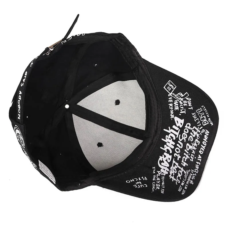 Бейсболка с граффити для женщин и мужчин, лето, с буквенным принтом, Snapback Gorras Para Hombre Casquette Femme, шапки в стиле хип-хоп, белые, черные
