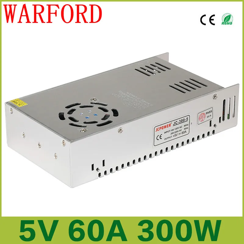 Новинка 5 V 2A/3A/4A/5A/6A/8A/10A/12A/20A/30A/40A/60A переключатель светодиодный Питание