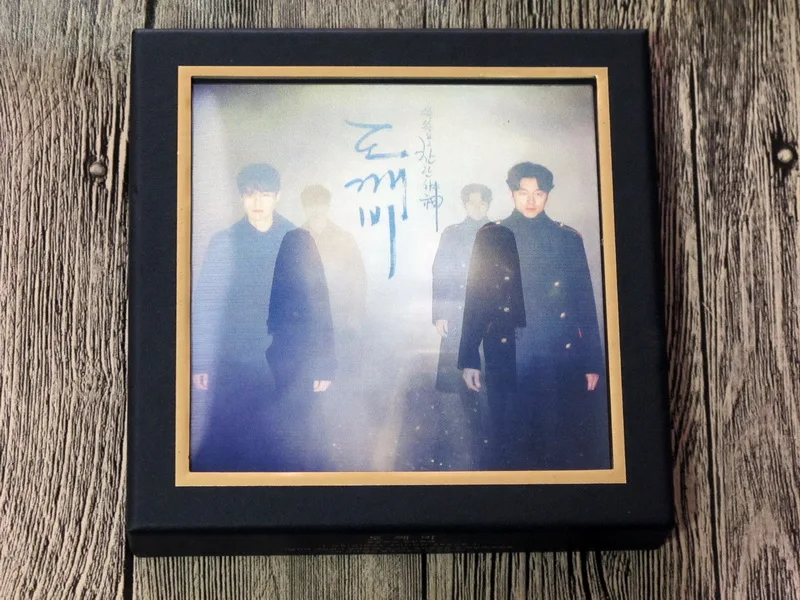 Gong Yoo In-Na autographed подписанный OST Goblin официальный 02