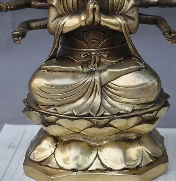 9 &quotТибетский буддизм Joss латунь 4 глава 8 Arms namgyalma Ushnishavijaya статуя Будды|statue|statues