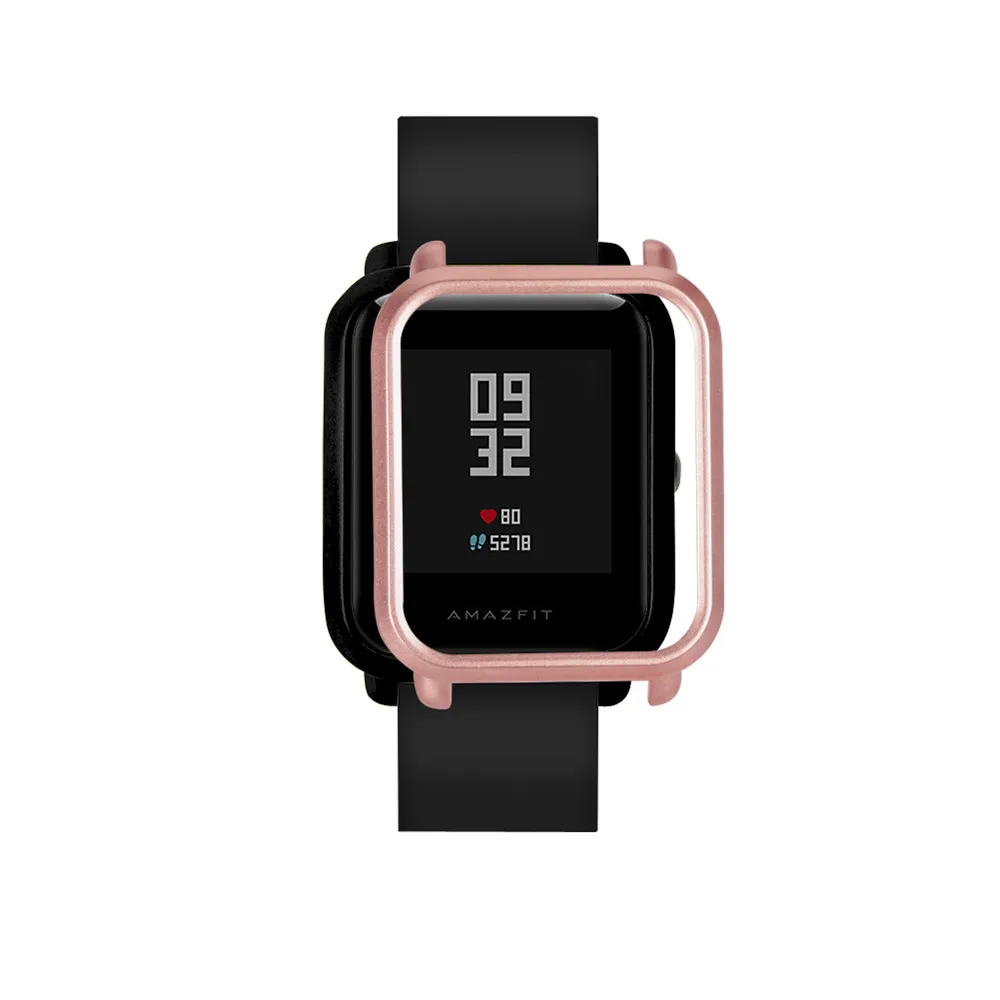 7в1 ремешок для часов Huami Amazfit ремешок Bip из нержавеющей стали магнитный браслет для Amazfit Bip Lite чехол протектор Аксессуары
