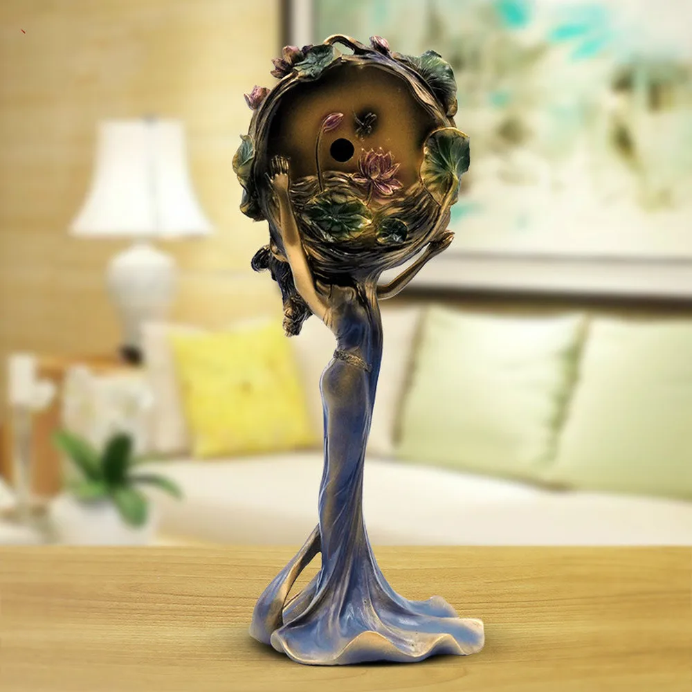 1 шт. часы в европейском стиле для гостиной прикроватные ретро с орнаментом