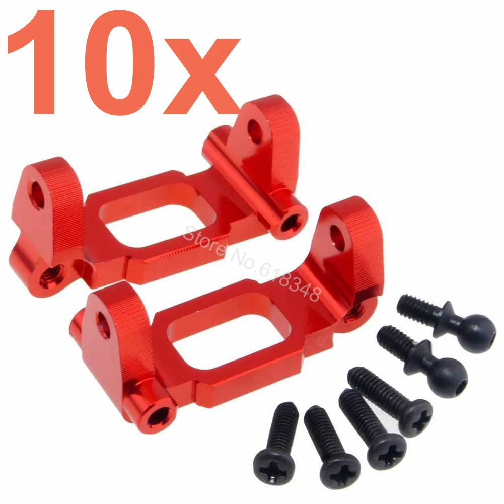 10 пар алюминиевых передних втулок несущей базы C (L/R) для 1/18 Revel 24540 Scorch Hobbico Dromida