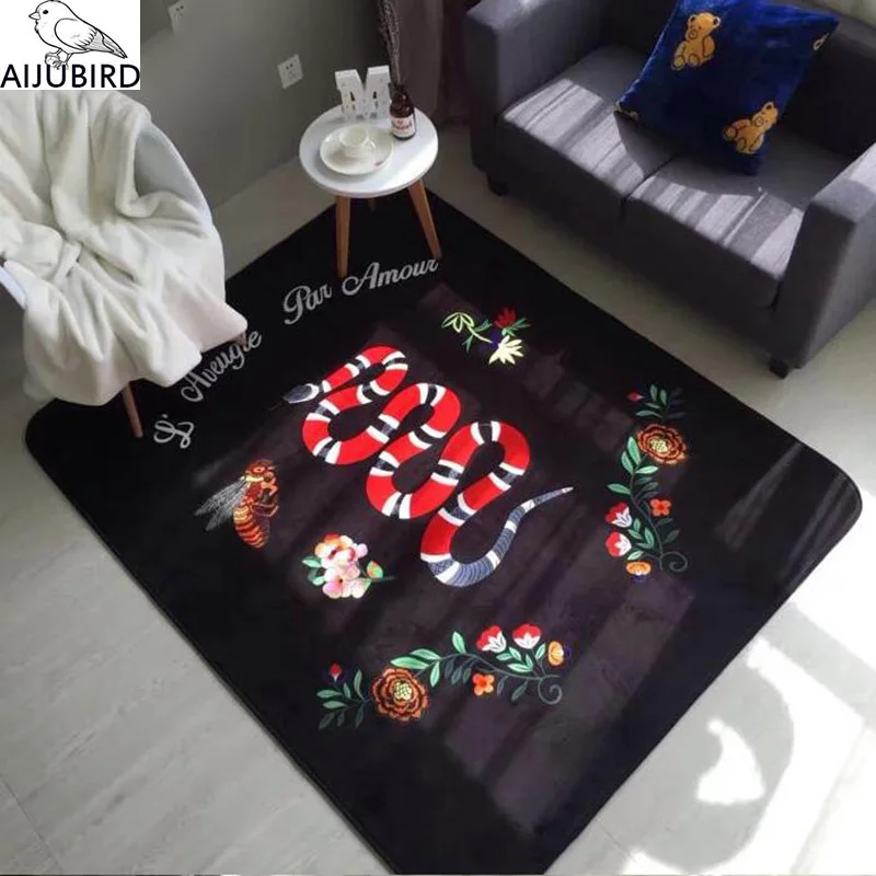 

Chinese style carpet Large Living Room Carpets Bedroom Rugs Tea Table Rectangular Floor Mat thick and soft anti-slip decoration